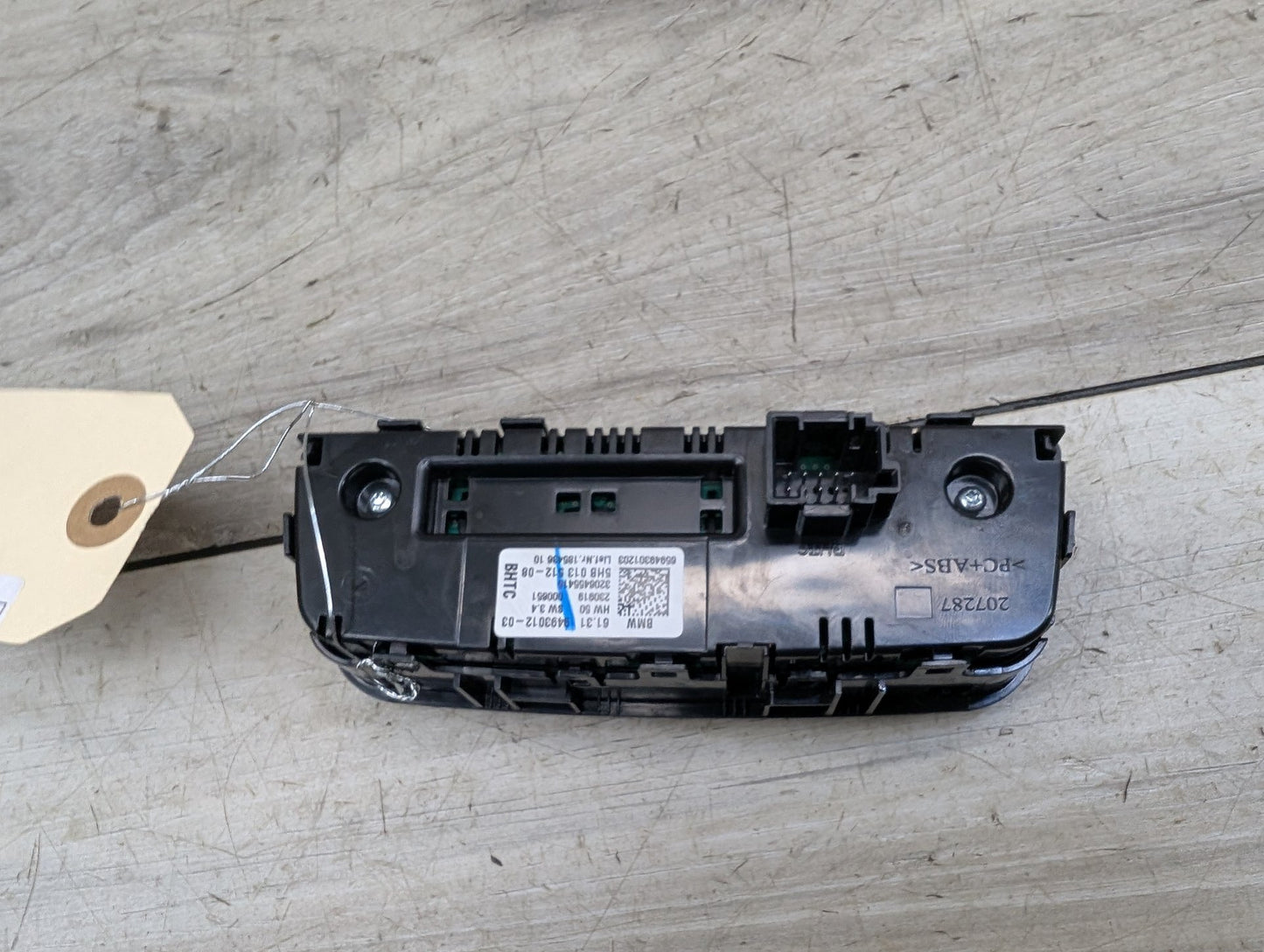 OEM BMW G20 G22 G23 G26 G80 G82 G83 Rear AC Air Climate Control Switch Module