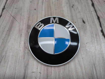 OEM BMW E82 E92 F02 F10 F22 F30 F44 F82 Rear Trunk Lid Round Emblem Logo 82MM
