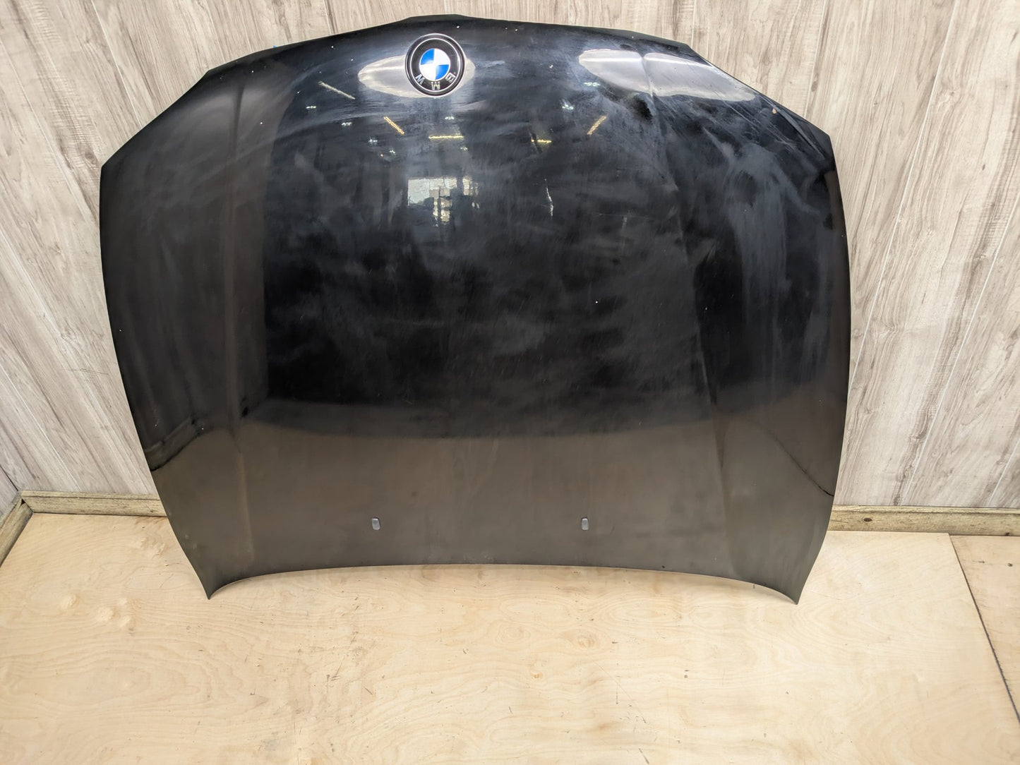 08-13 OEM BMW E88 E82 135 Front Hood Bonnet Panel Shell SCHWARZ II (668)