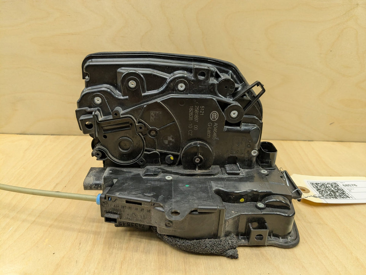2016-2019 BMW 750Li G12 Rear Left Door Latch Lock Actuator 2581897 OEM