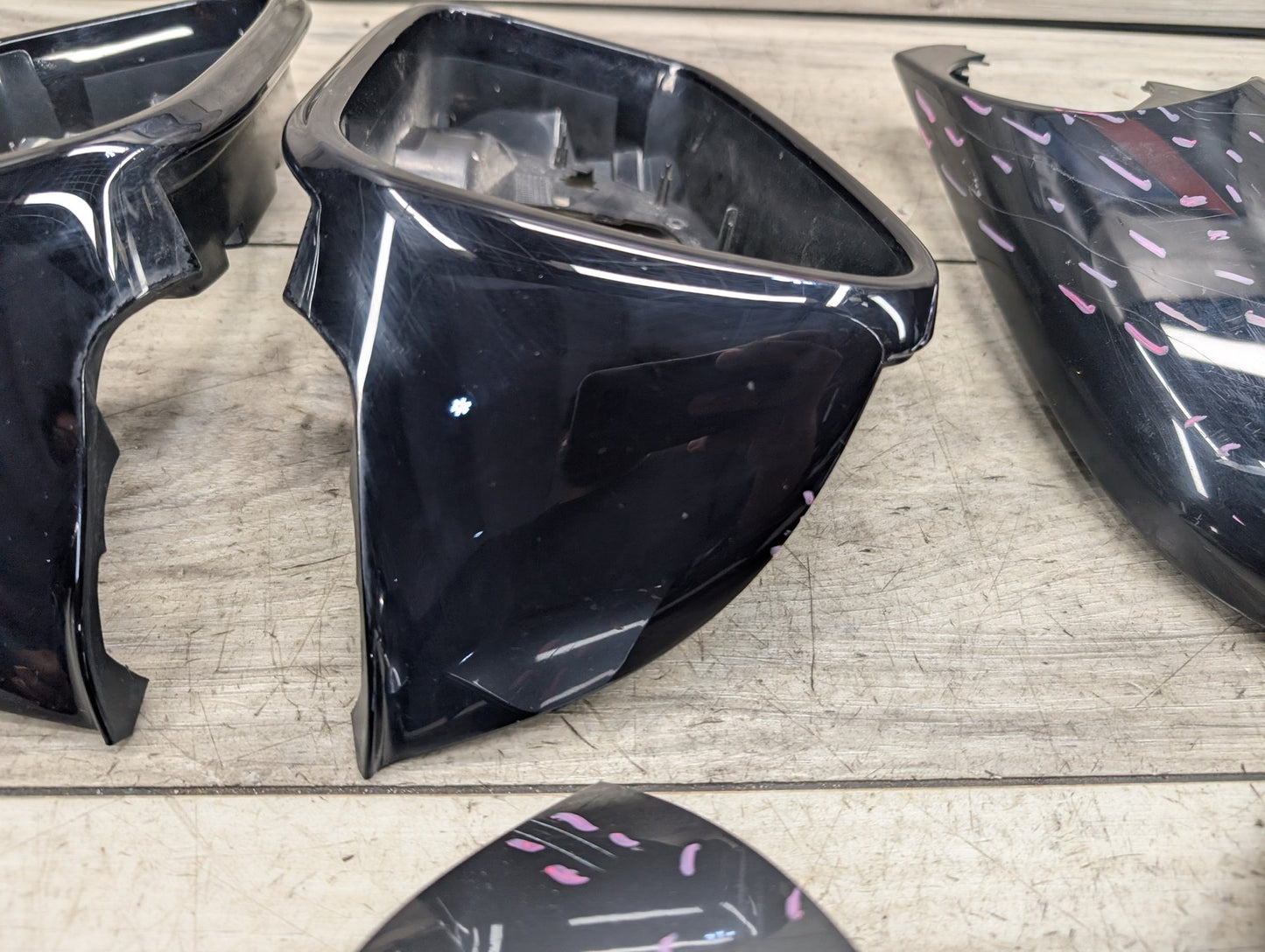 12-20 OEM BMW F30 F32 F33 F36 Front Left Right Side Mirror Cap Covers SET