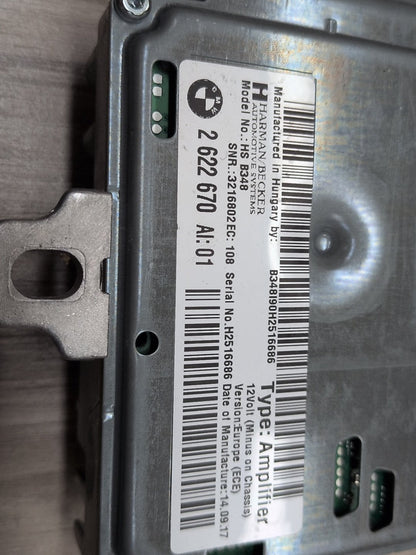 17-23 OEM BMW G30 M550i Stereo Audio Amp Amplifier 2622670