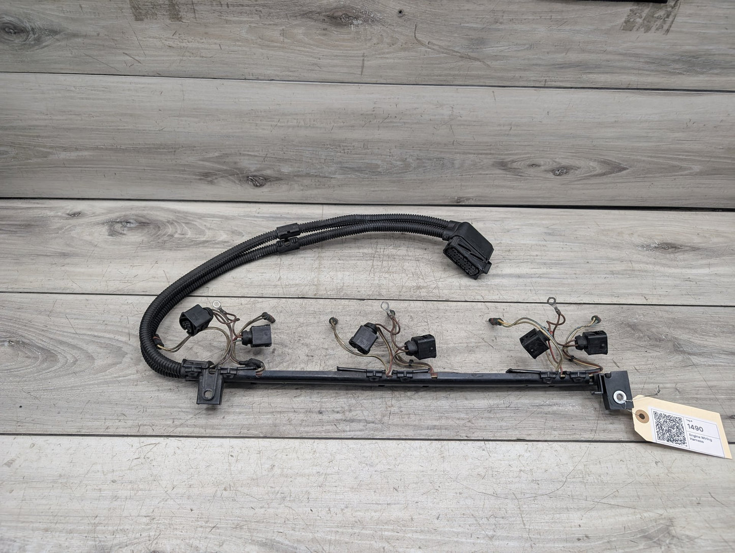 2014 BMW F10 535i Engine Motor Ignition Injector Wiring Wire Harness 7589639