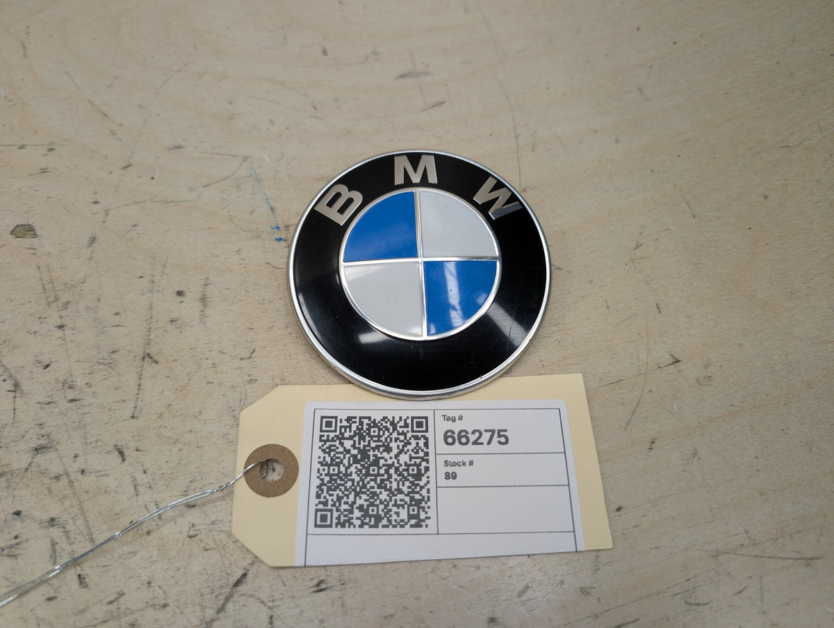OEM BMW E82 E92 F02 F10 F22 F30 F44 F82 Rear Trunk Lid Round Emblem Logo 82MM