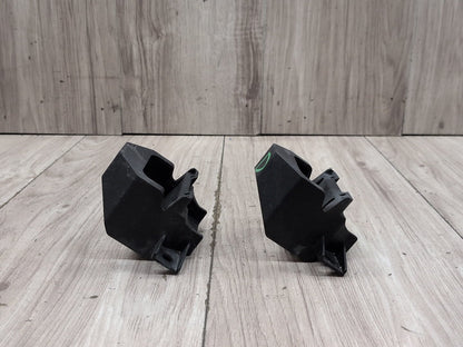 2011 BMW 328i E90 Radiator Lower Mounting Brackets SET 7591647