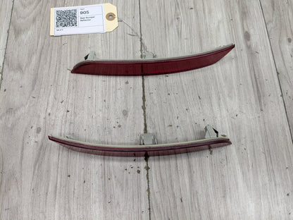 OEM BMW F01 F02 Rear Left Right Bumper Reflector Marker PAIR