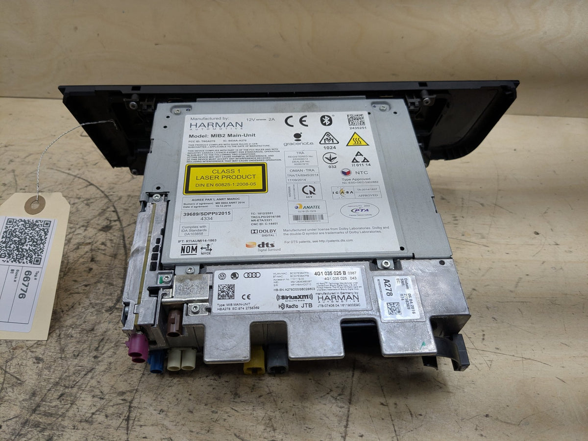 2012-2018 Audi A6 C7 Radio Receiver Module 4G1035025B OEM