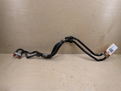 2012-2018 BMW F30 335i N55B30M0 Engine Oil Cooler Line Return Flow SET 7639449