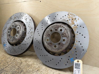 12-19 BMW F06 F10 F12 F13 M5 M6 Front Ventilated Brake Rotor Pair SET