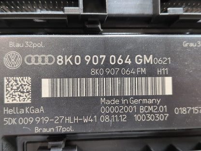 2008 - 2017 Audi S5 8T Bdc Body Domain Fem Control Module w/ Key 8K0907064GM