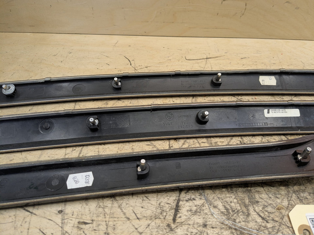 2007-2013 BMW 328i E92 Center Console Trim SET 6958236