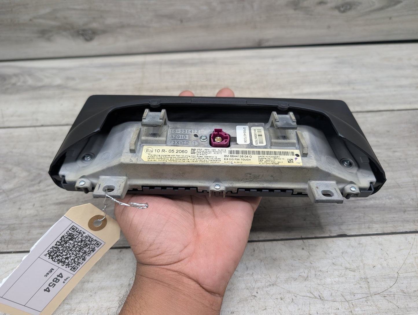 2014 - 2019 BMW 340 F34 Monitor Display Screen 6844126 B58B30M0