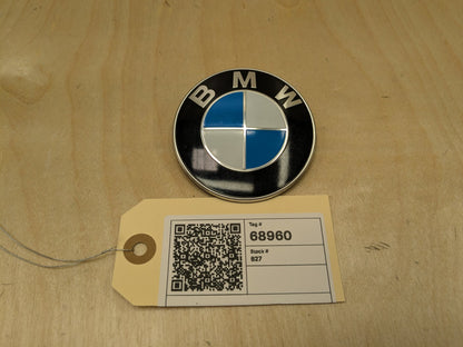 OEM BMW E90 F02 F22 F30 F32 F36 F80 F87 M3 M4 Rear Trunk Lid Round Emblem 74mm