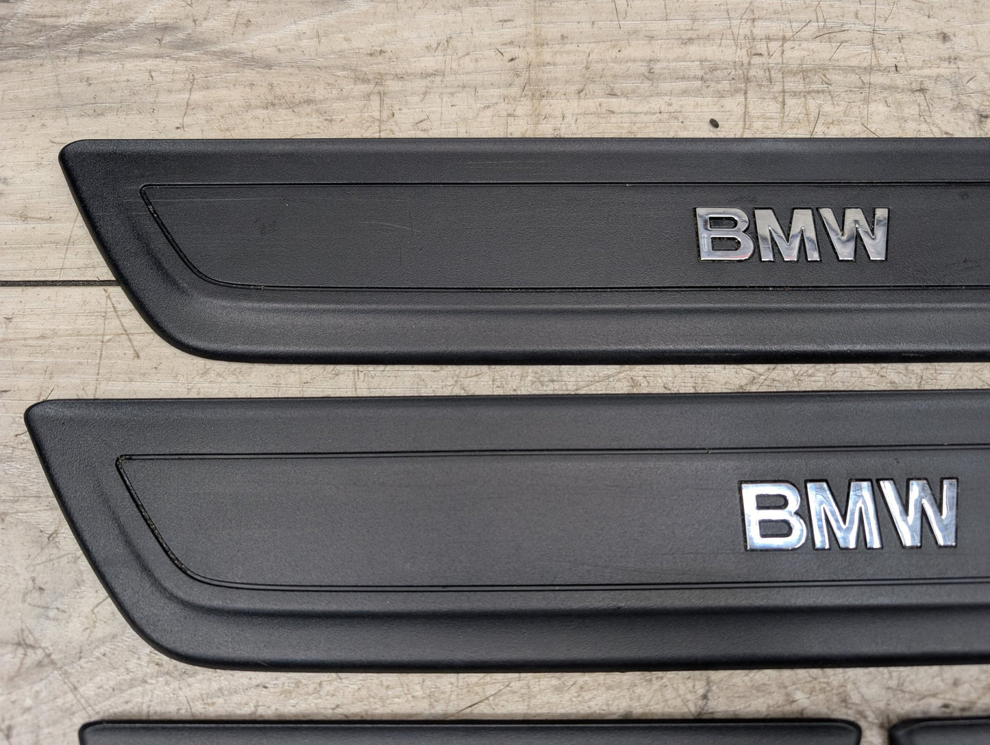 2011 - 2017 BMW X3 F25 Front Rear Left Right Scuff Plate Door Sill SET 7205811 N20B20A