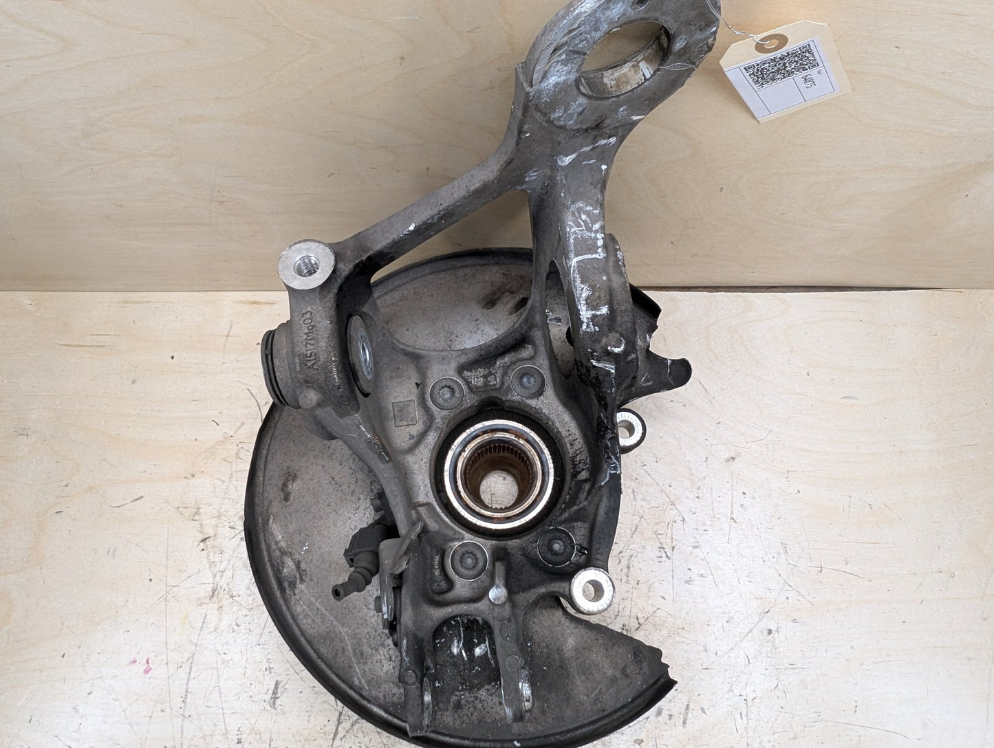 2011-2017 Audi RS5 8T Rear Right Passenger Spindle Knuckle w/ Bearing 8K0505432AS OEM