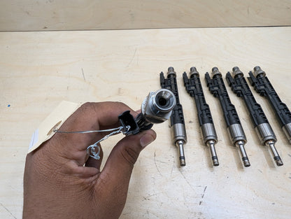 2015-2019 BMW X6 F16 Engine Motor Fuel Injector SET 7639994