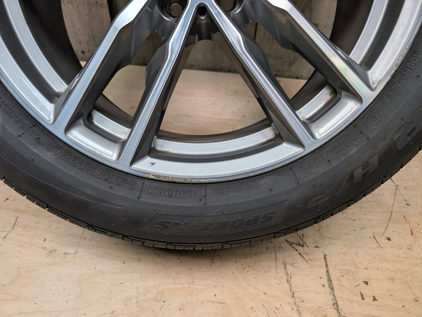 OEM BMW G01 G02 X3 X4 Wheel Rim 19x7.5 ET32 LM Rad Doppelspeiche Style 698M