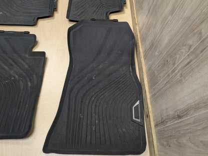OEM BMW G20 G26 G80 330 M340 M3 Front Rear All Weather Rubber Floor Mats SET
