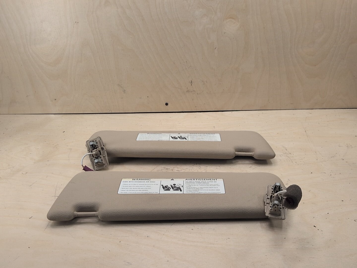 2011-2016 BMW X3 F25 Front Left Right Sun Visor SET 7263571