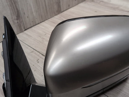 17-23 OEM BMW G30 530 540 M550 Left Driver Side Mirror Blind Spot SHADOW GLOSS