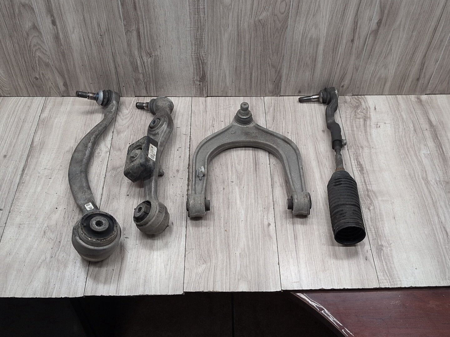 2019 - 2026 BMW X5 G05 Front Right Passenger Control Arms w/ Tie Rod SET 6884584 N63B44M3