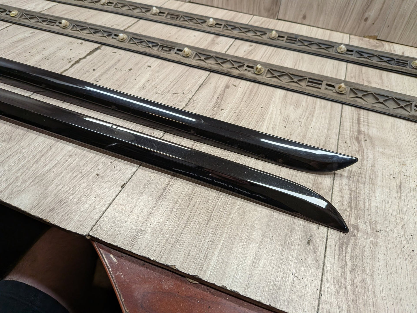 2016-2022 BMW 750i G12 Front Rear Left Right Exterior Door Trim Molding SET 7364351 OEM