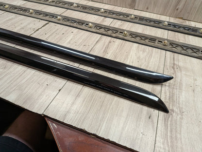 2016-2022 BMW 750i G12 Front Rear Left Right Exterior Door Trim Molding SET 7364351 OEM