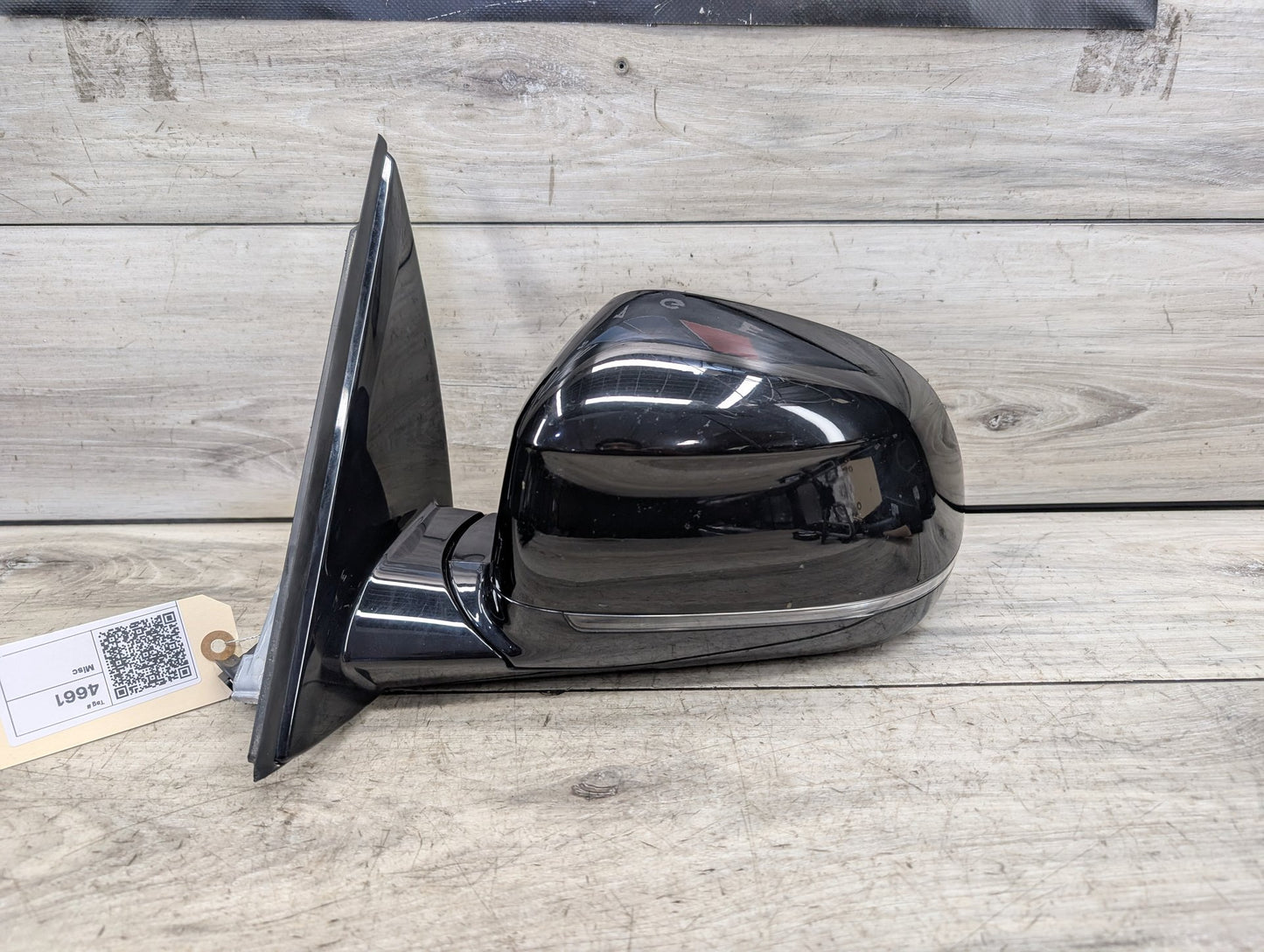 18-24 OEM BMW G01 X3 Left Driver Side Mirror Heated Memory Auto Dip SHADOW GLOSS