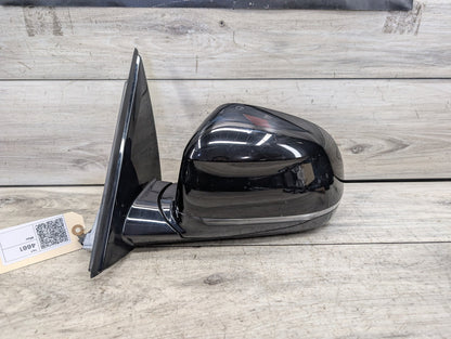 18-24 OEM BMW G01 X3 Left Driver Side Mirror Heated Memory Auto Dip SHADOW GLOSS