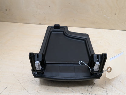 06-13 OEM BMW E90 E92 E93 Center Console Armrest Tray BLACK Leather Dakota