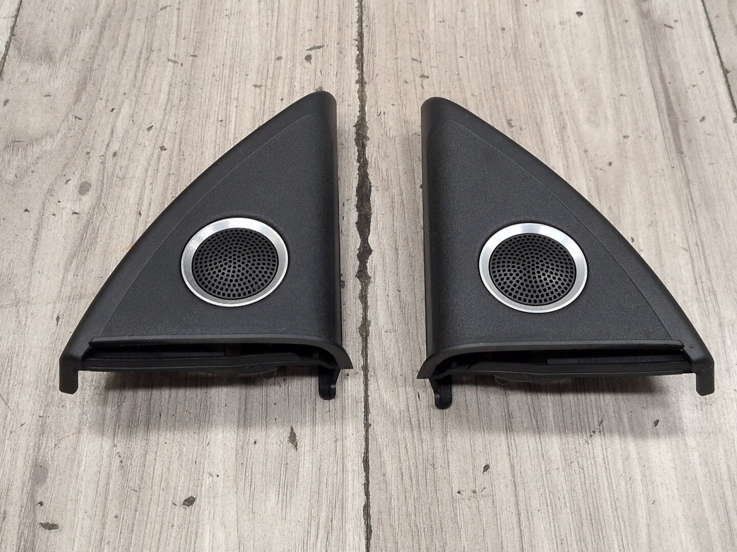 2008-2017 Audi S5 8T Front Left Right Door Triangle Corner Speaker Assemblys SET 8f0035399