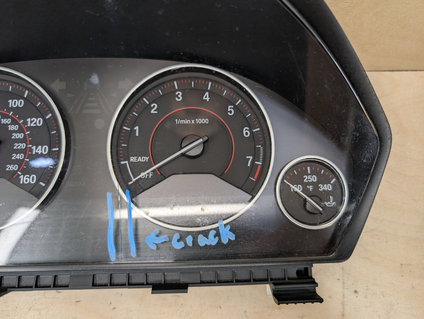 NOTE* 12-18 BMW 328i F30 Instrument Speedometer Guage Cluster 9295869