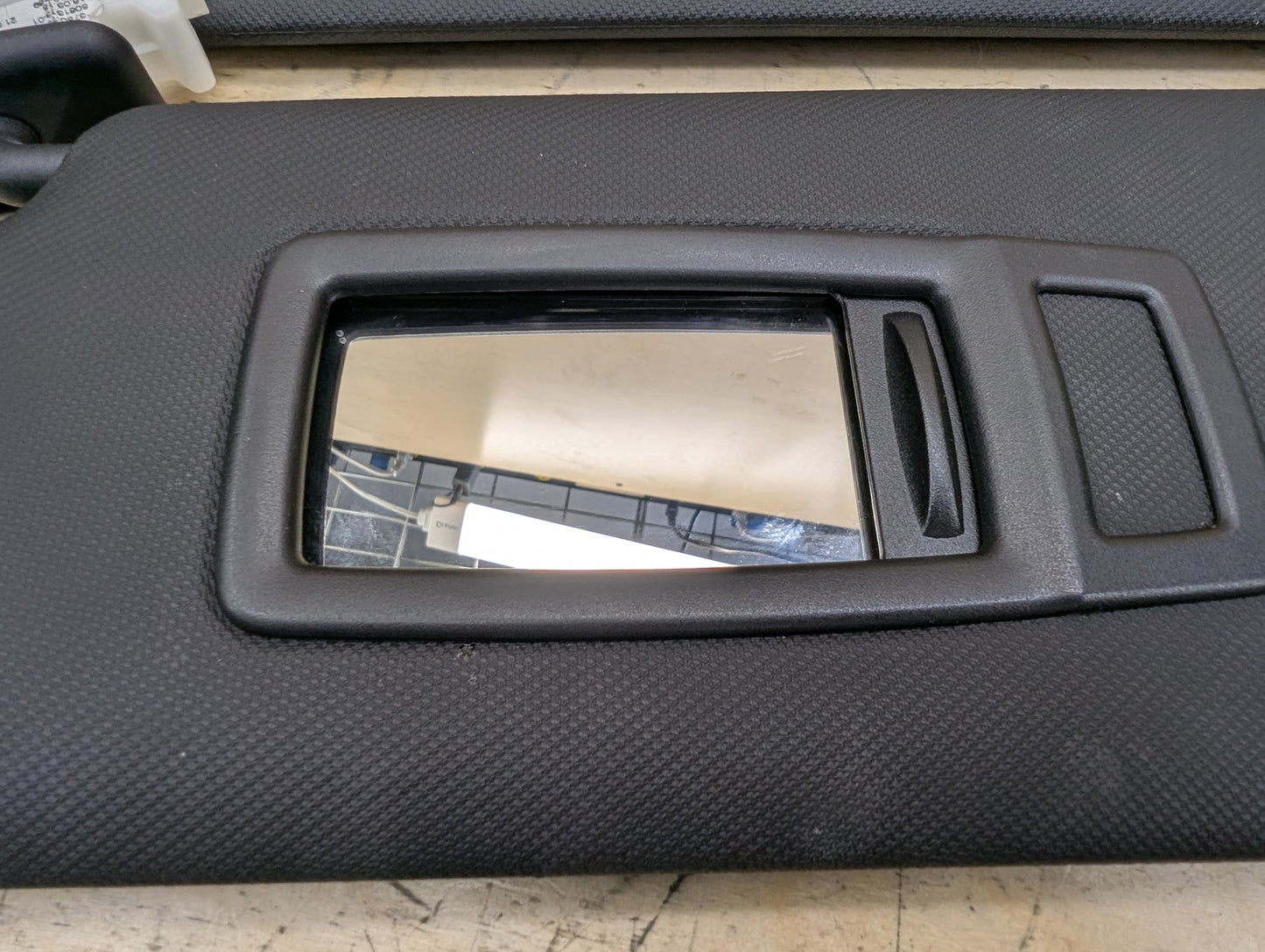 OEM BMW F30 F31 F32 F36 F80 F82 M3 M4 Left Right Interior Sun Visor PAIR Black