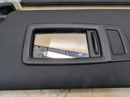 OEM BMW F30 F31 F32 F36 F80 F82 M3 M4 Left Right Interior Sun Visor PAIR Black