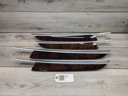 2007-2013 BMW X5 E70- Front Rear Left Right Interior Trim SET PN: 70P4080