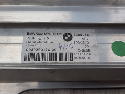 OEM BMW F90 G30 530 540 M550 Rear Right Passenger Window Roller Sun Shade Blind