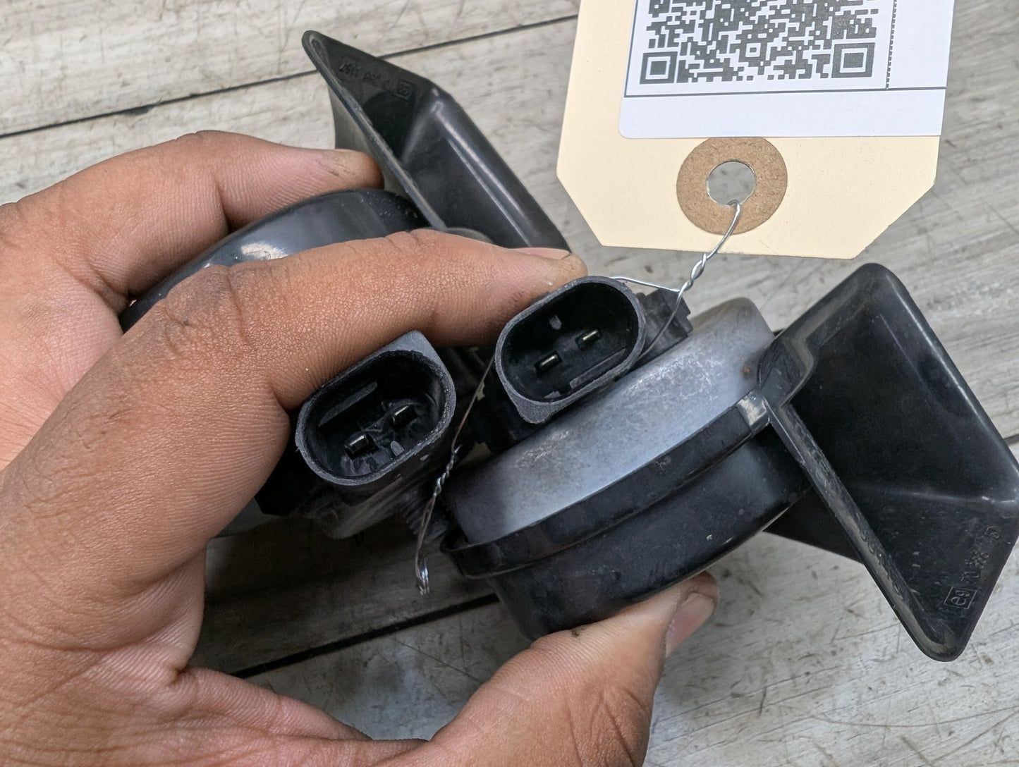 2011 - 2016 BMW 528i F10 Alarm Horns SET 7279781 N20B20O0