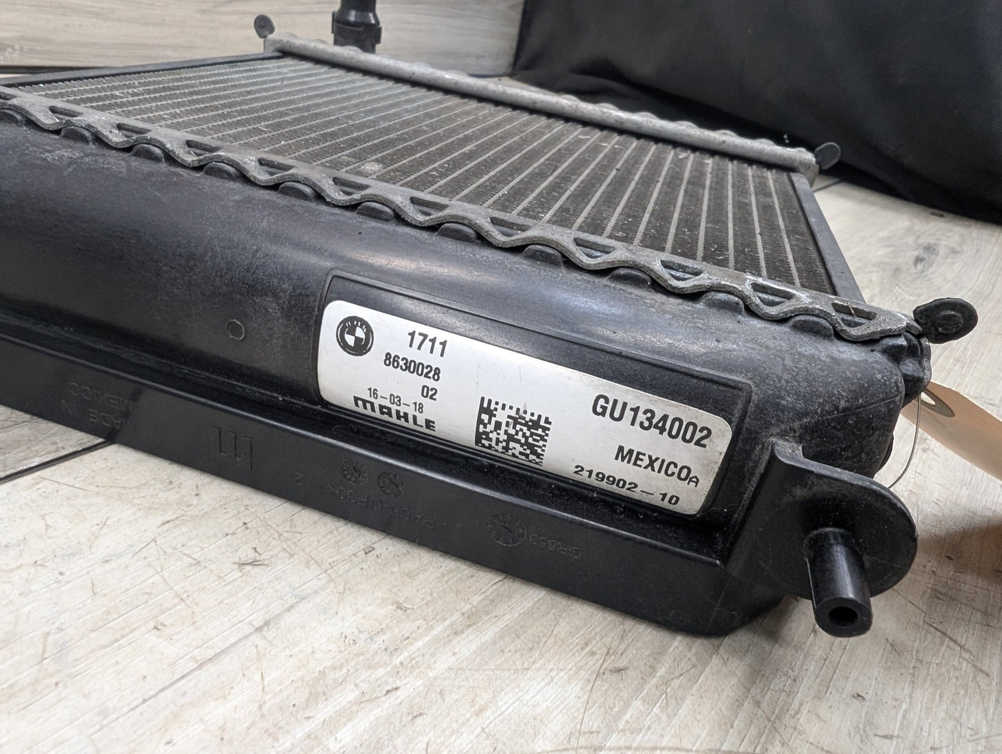 2018 - 2023 BMW X3 G01 Left or Right Secondary Auxiliary radiator 8630028 B58B30M0