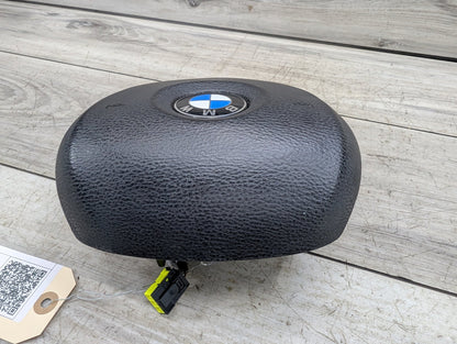14-19 OEM BMW F15 F16 X5 X6 Front Driver Steering Wheel Airbag Air Bag Black