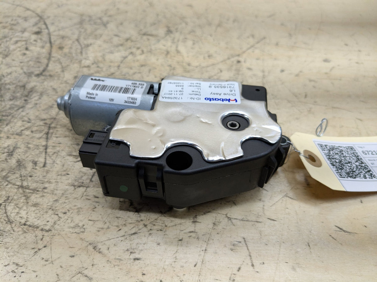 2018-2023 BMW M550i G30 Sunroof Sun Roof Glass Motor 7316535 OEM