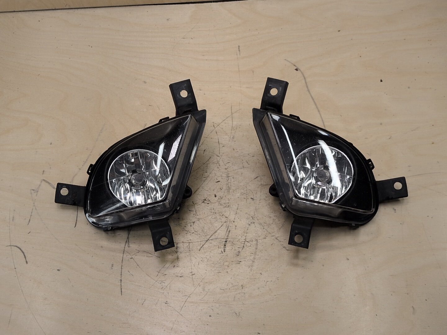 2006-2011 BMW 328i E90 Front Left Right Bumper Fog Lamp Lights SET 7199893