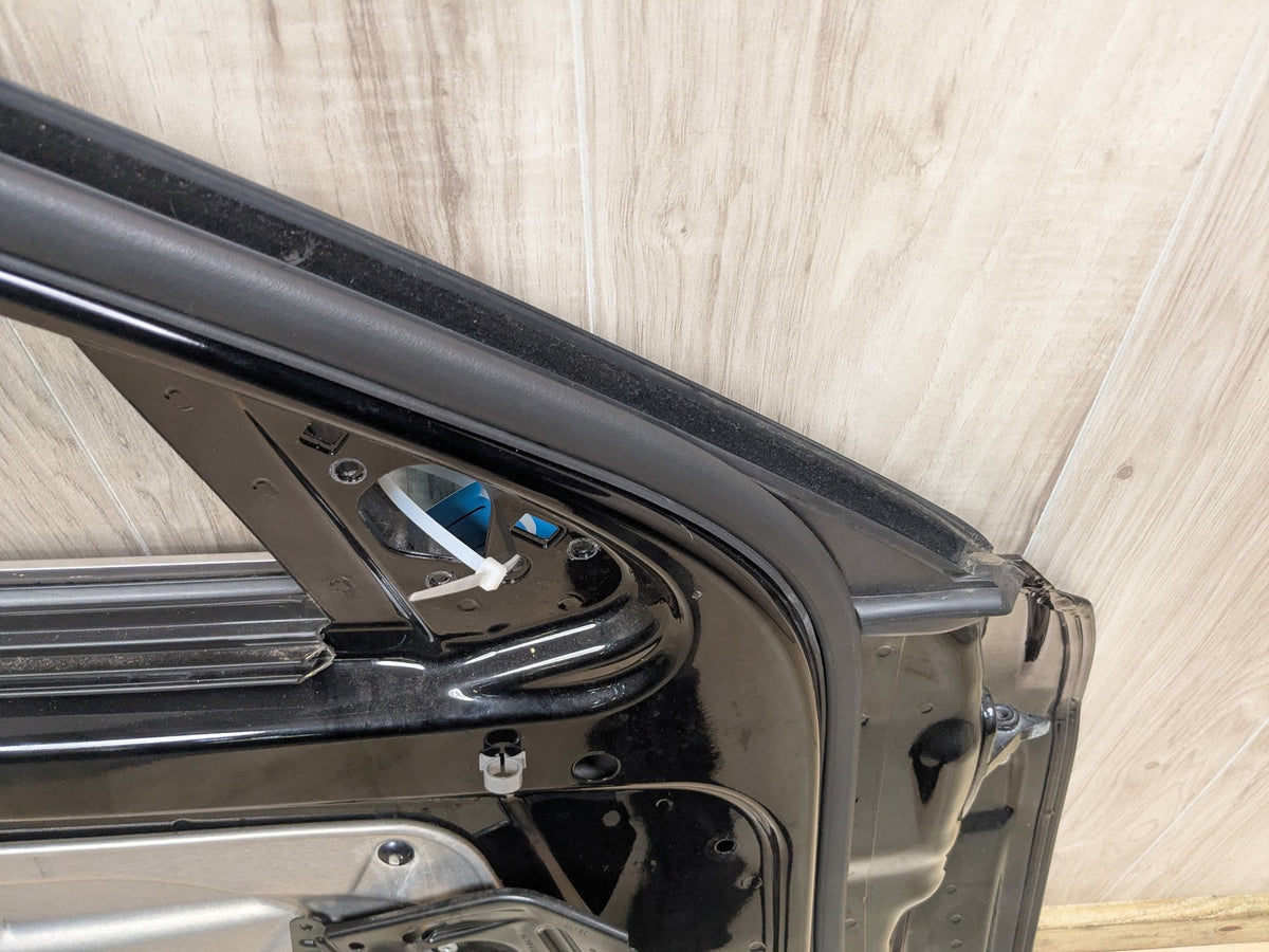 10-16 Mercedes-Benz Sedan W212 Front Left Driver Door Shell Panel Black 040