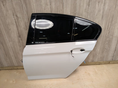 17-23 OEM BMW F90 G30 530 540 M550 M5 Rear Left Driver Door Shell Panel