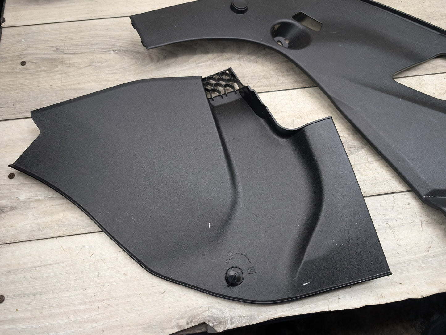 OEM BMW F90 M5 G30 530 540 M550 Front Left Engine Support Sealing Cover Trim SET