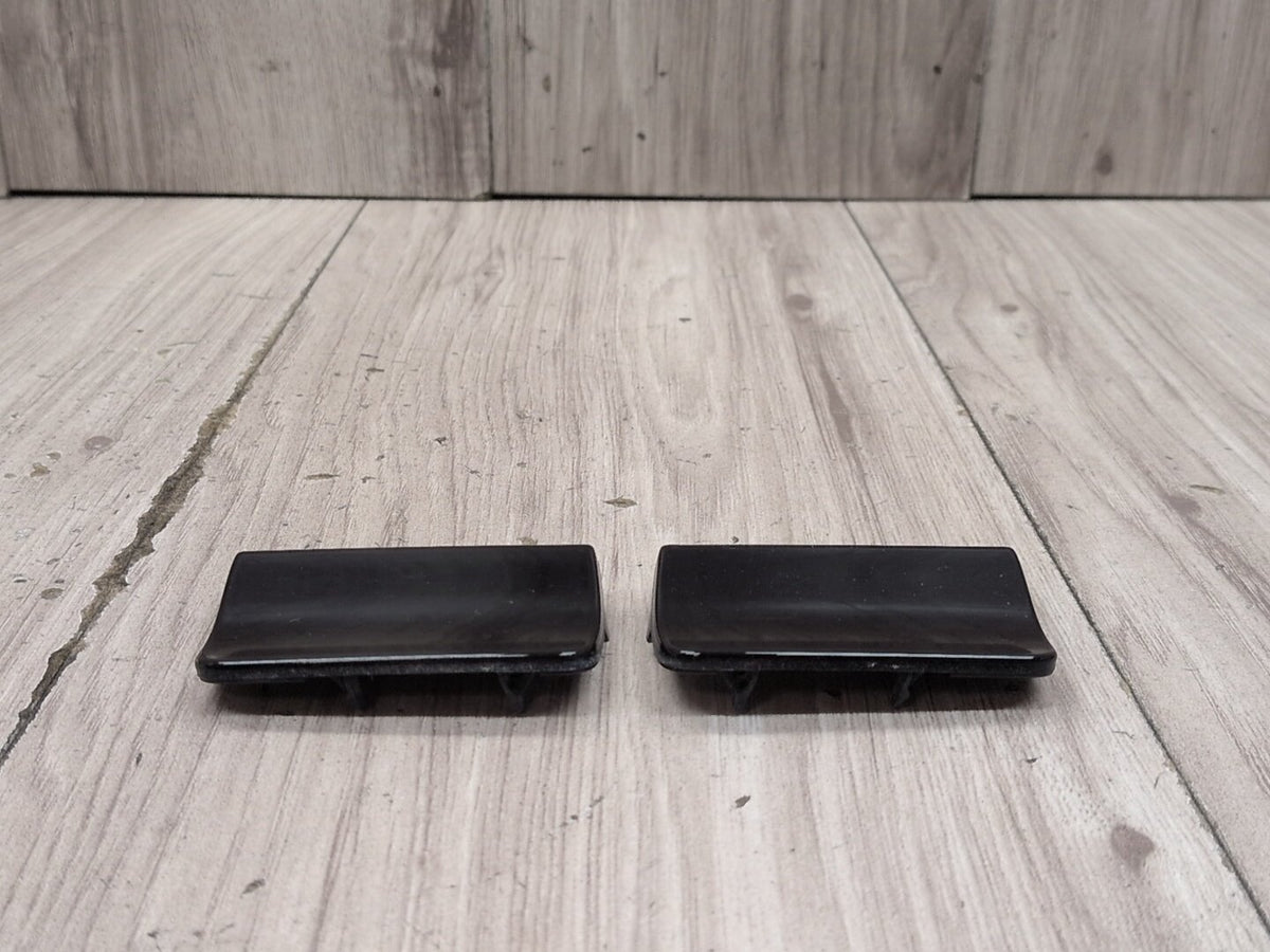2015-2018 Audi Q3 8U Rear Left Right Bumper Tow Hook Insert Covers SET 8U0807442A OEM