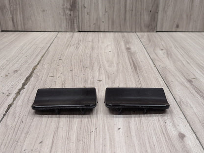 2015-2018 Audi Q3 8U Rear Left Right Bumper Tow Hook Insert Covers SET 8U0807442A OEM