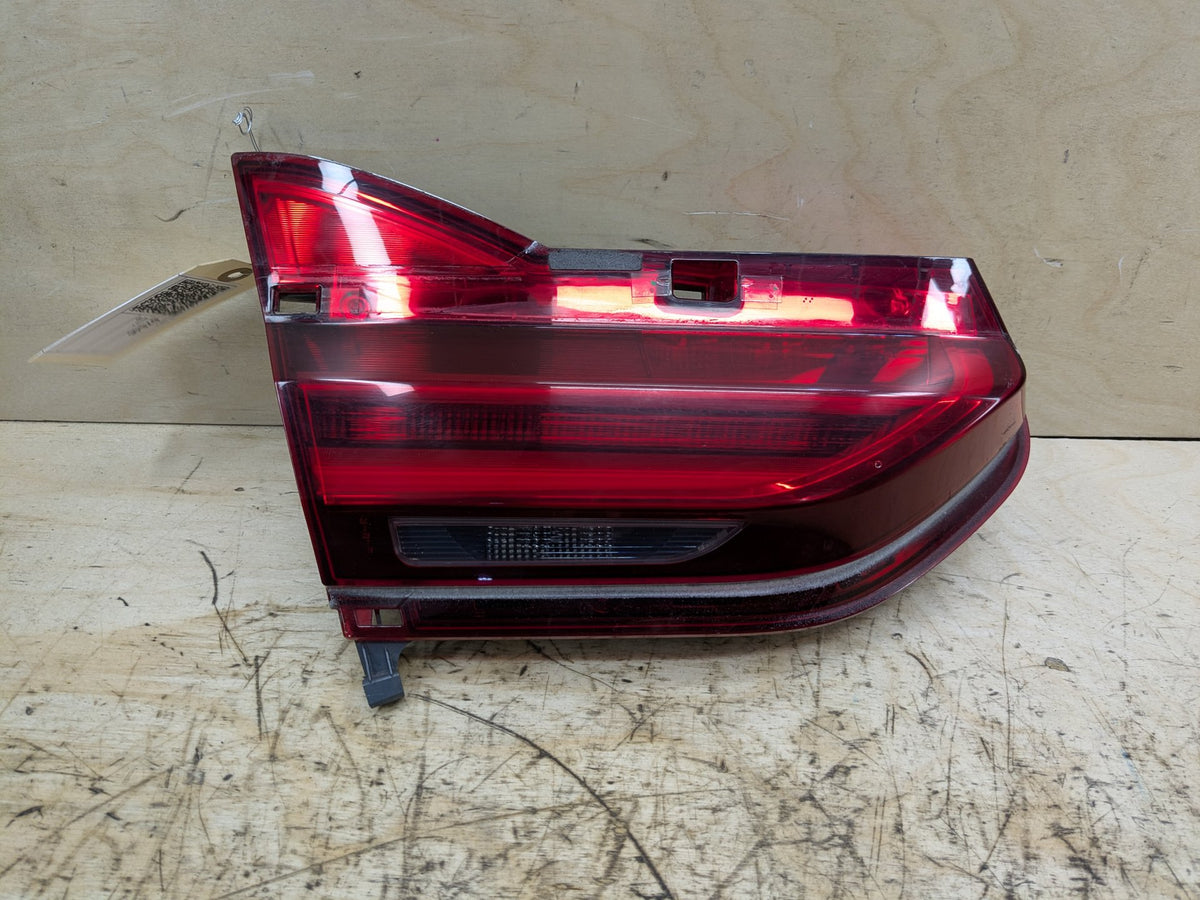 16-19 OEM BMW G11 G12 740 750 M760 Rear Left Driver Trunk Inner Stop Tail Light