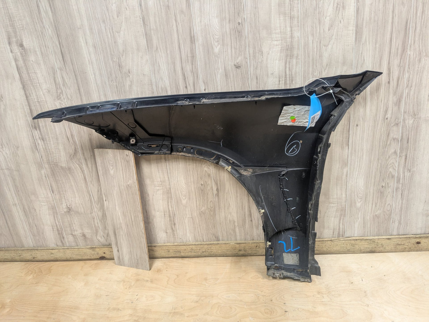 2015-2018 BMW X5 F85 Front Right Passenger Fender Panel Black 416