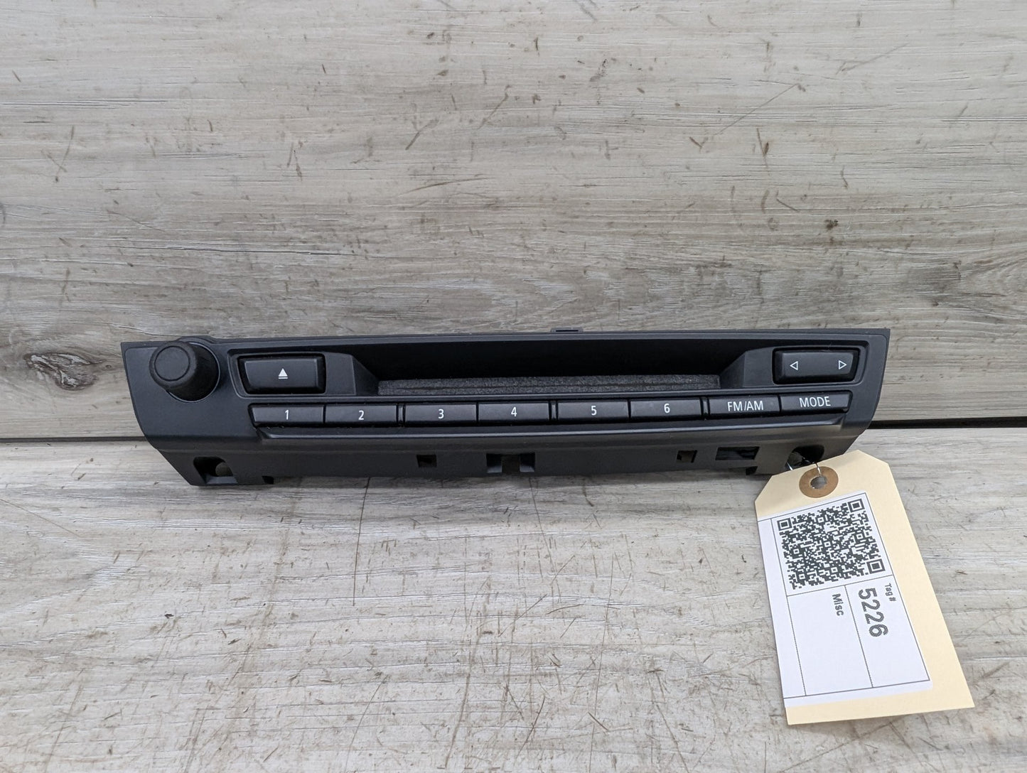 2007-2013 BMW X5 E70 Radio Control Panel 9228309
