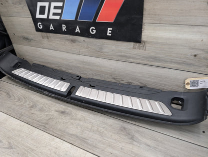 2018 - 2024 BMW X3 G01 Rear Trunk Cargo Scuff Loading Trim Cover Plate 7396612 B58B30O1